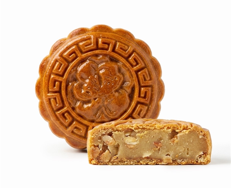 Bánh trung thu hạt sen chay 